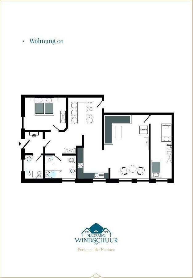 Haubarg-Windschuur-App-1 Apartment Welt Exterior photo